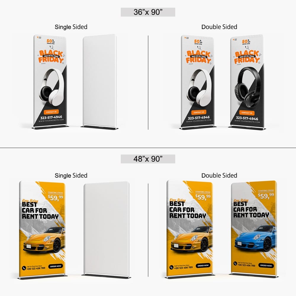 Tension Fabric Stand - Kreaction Designs and Printing Tension Fabric Stand Kreaction